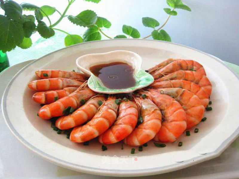 [trial Report of Chobe Series Products] ------boiled Shrimp with Mustard Salad Sauce recipe