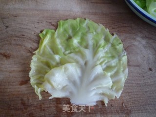 Steamed Cabbage Roulade recipe