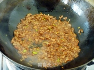 [yiru's Private Room Fast Hand Fried] Teaches You to Make Simple Rice Killer Dish---lanchoi, Meat, Rice and String Beans recipe