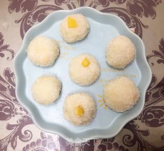 Q Bomb Mango Glutinous Rice Cake recipe