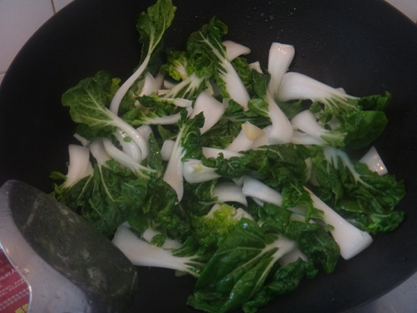 Stir-fried Cabbage with Milk recipe