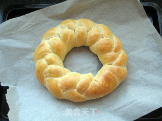 Christmas Wreath Bread recipe