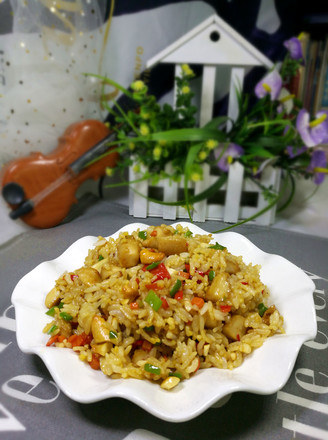 Chicken Breast Fried Rice recipe