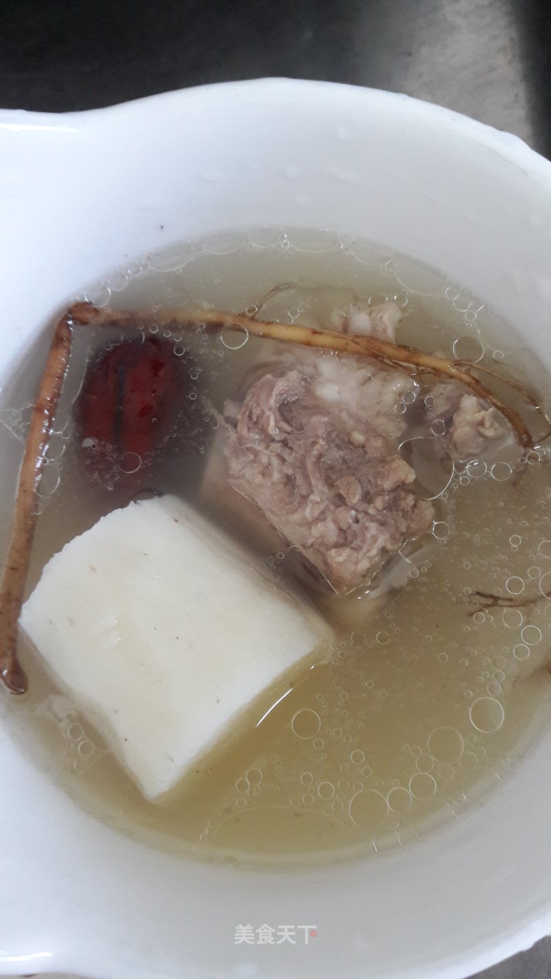 Five Finger Milk Pork Rib Soup recipe