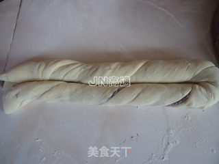 #四session Baking Contest and is Love to Eat Festival# Purple Rice Marbled Toast recipe