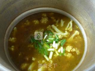 Vermicelli Cauliflower Short Rib Soup recipe