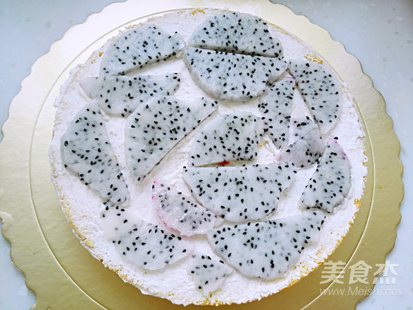 Fruit Birthday Cake (8 Inches) recipe