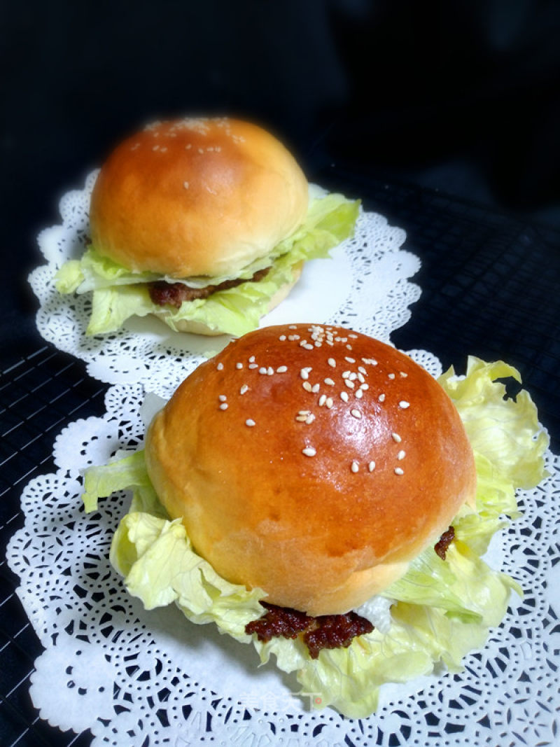 Black Pepper Beef Burger recipe