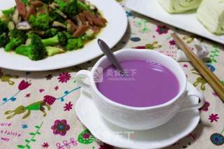 Purple Sweet Potato Grain Soy Milk recipe