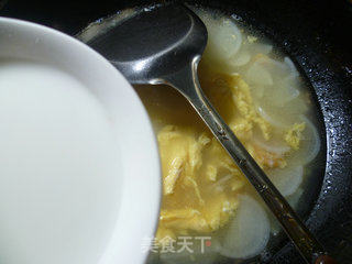 Open Foreign Egg Radish Soup recipe