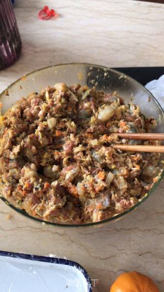 Crab Noodles, Shrimp and Mushroom Wontons recipe