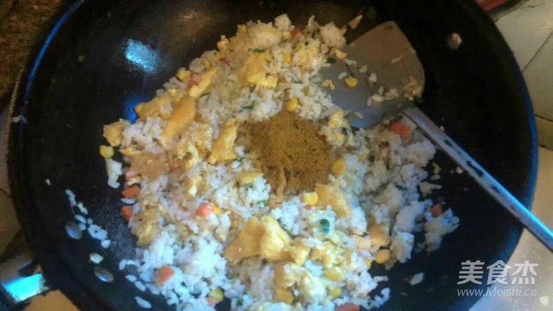 Curry Fried Rice recipe