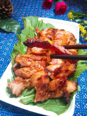 Barbecued Pork with Honey Sauce recipe