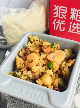 Seafood Fried Rice recipe