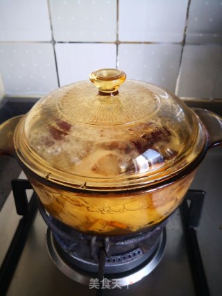 #秋季令正当食#——pear Soup with Rock Sugar and Red Dates recipe