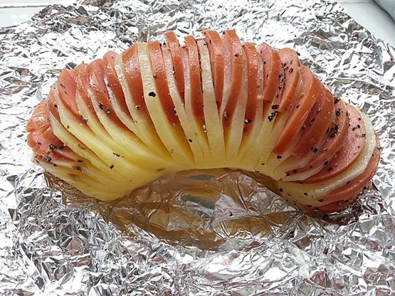 Home-made Black Pepper Organ Potatoes recipe