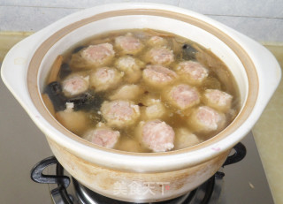 Shrimp Meatball Soup recipe