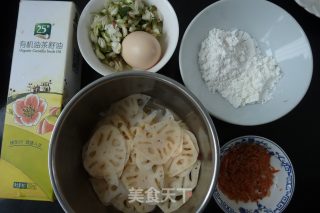 Lotus Root and Sophora Japonica Pancake recipe