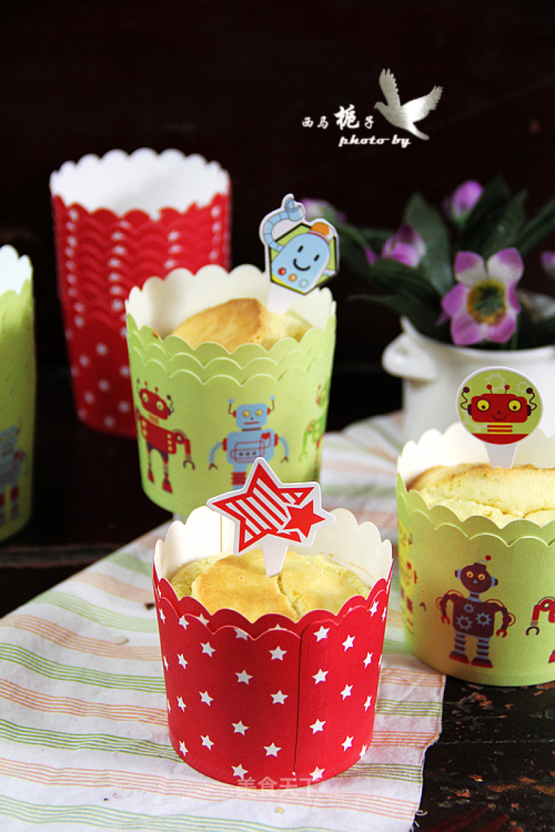 #the 4th Baking Contest and is Love to Eat Festival# Glutinous Rice Cupcakes recipe