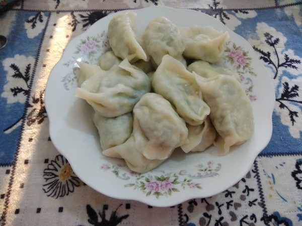 Egg and Green Pepper Dumplings recipe