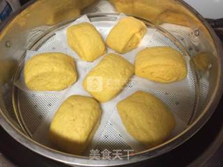 #aca烤明星大赛# Pumpkin Whole Wheat Buns·easy Bread Machine Version recipe