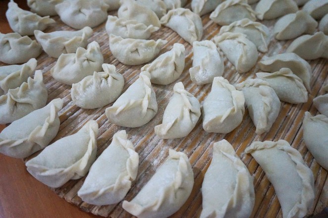 Pork, Cowpea and White Mushroom Dumplings recipe