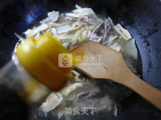 Roasted Chicken Gizzards with Bamboo Shoots recipe