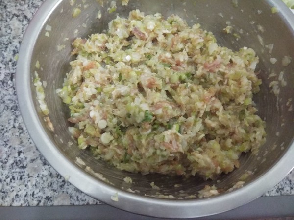 Celery and Rutabaga Meat Buns recipe