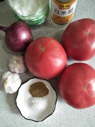 Yuan Scallion Garlic Tomato Sauce recipe