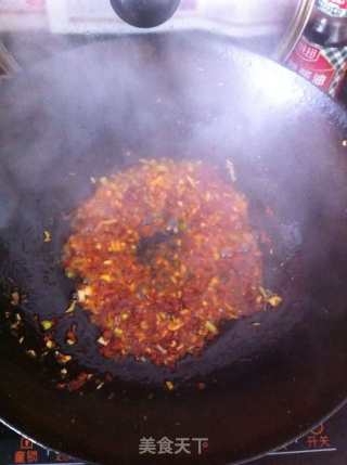 Tofu with Minced Pork in Red Oil recipe