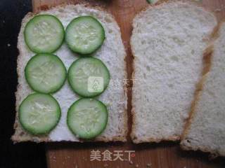 Cucumber Egg Sandwich recipe