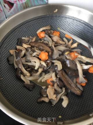 Stewed Oyster Mushroom recipe