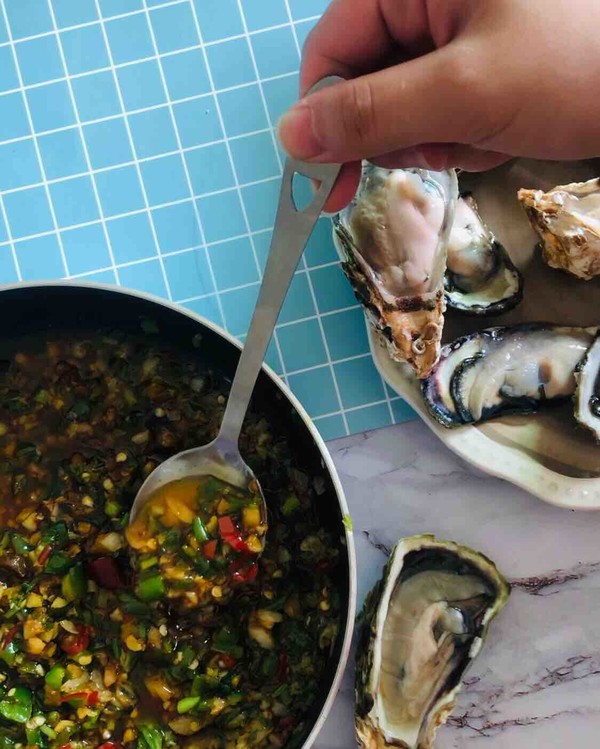 Garlic Oysters recipe