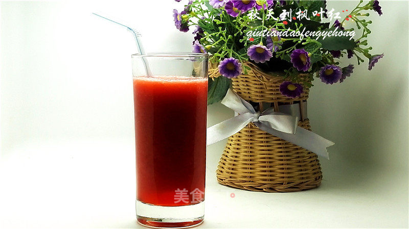 #trustzhimei#freshly Squeezed Strawberry Juice recipe