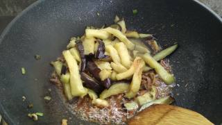 Stir-fried Shredded Pork with Eggplant recipe