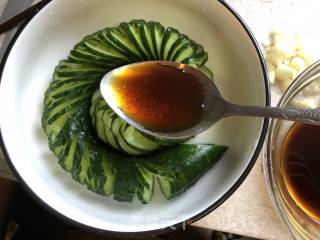 Tossed with Lion's Clothes Cucumber#凉饭菜# recipe