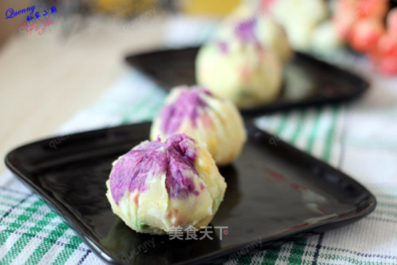 【colorful Potato Balls】——snacks Very Popular Among Children recipe