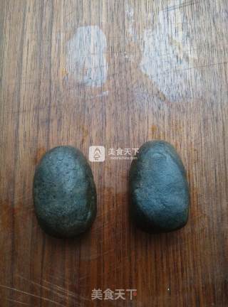 #aca烤明星大赛#black Sesame Chinchilla Gnocchi recipe