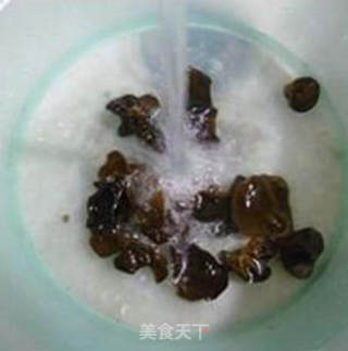 Black Fungus Open Baby Dish recipe