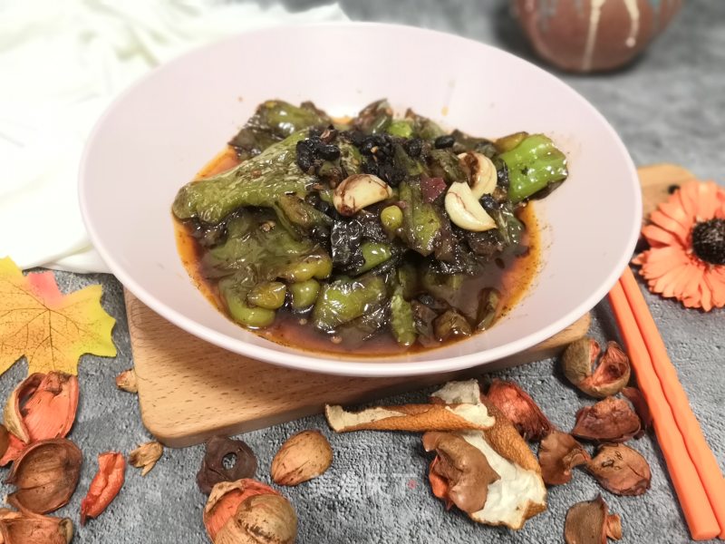 Home Cooking-tempeh and Green Pepper recipe