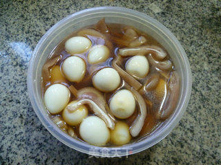 Pork Ears and Quail Eggs recipe