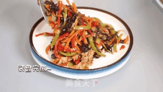 Appetizer with Fish-flavored Pork Shreds recipe