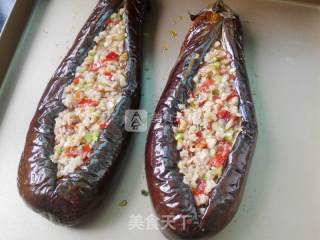 Grilled Eggplant with Minced Meat recipe