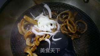 Black Pepper Three Color Squid Ring recipe