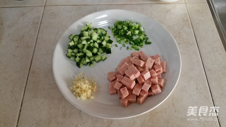 Luncheon Meat and Egg Fried Rice recipe