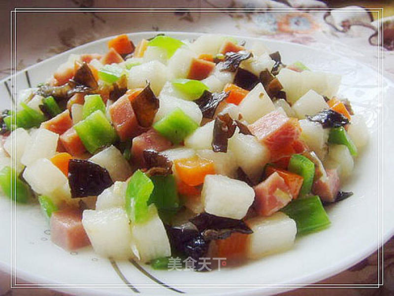 Assorted Yam Diced. recipe