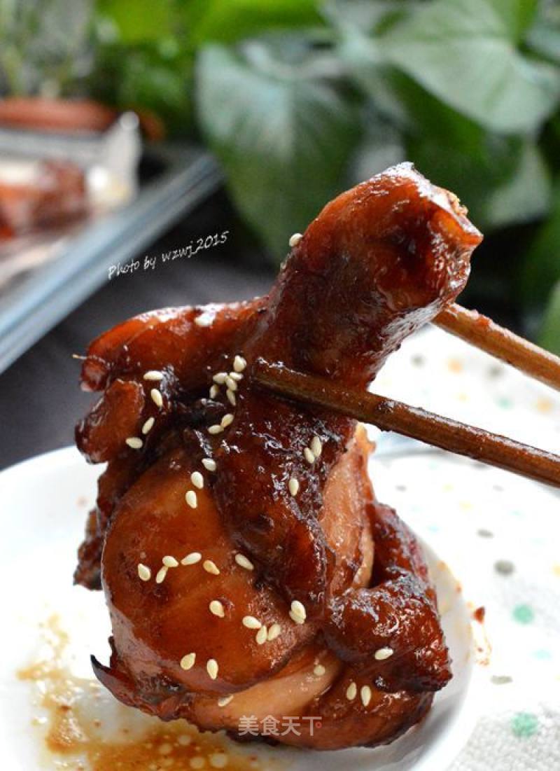 Roasted Chicken Drumsticks with Char Siew Sauce recipe
