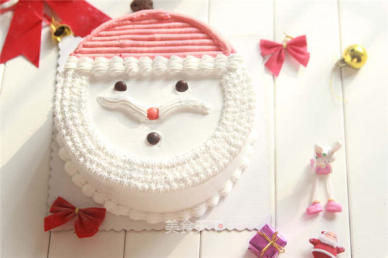 [tomato Recipe] Santa Cream Cake-a Must-have Cake for Christmas Eve recipe