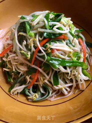 Vegetarian Fried Bean Sprouts recipe
