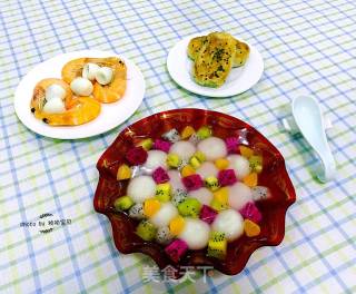 #花样美食# Fruit Fish Dumplings recipe